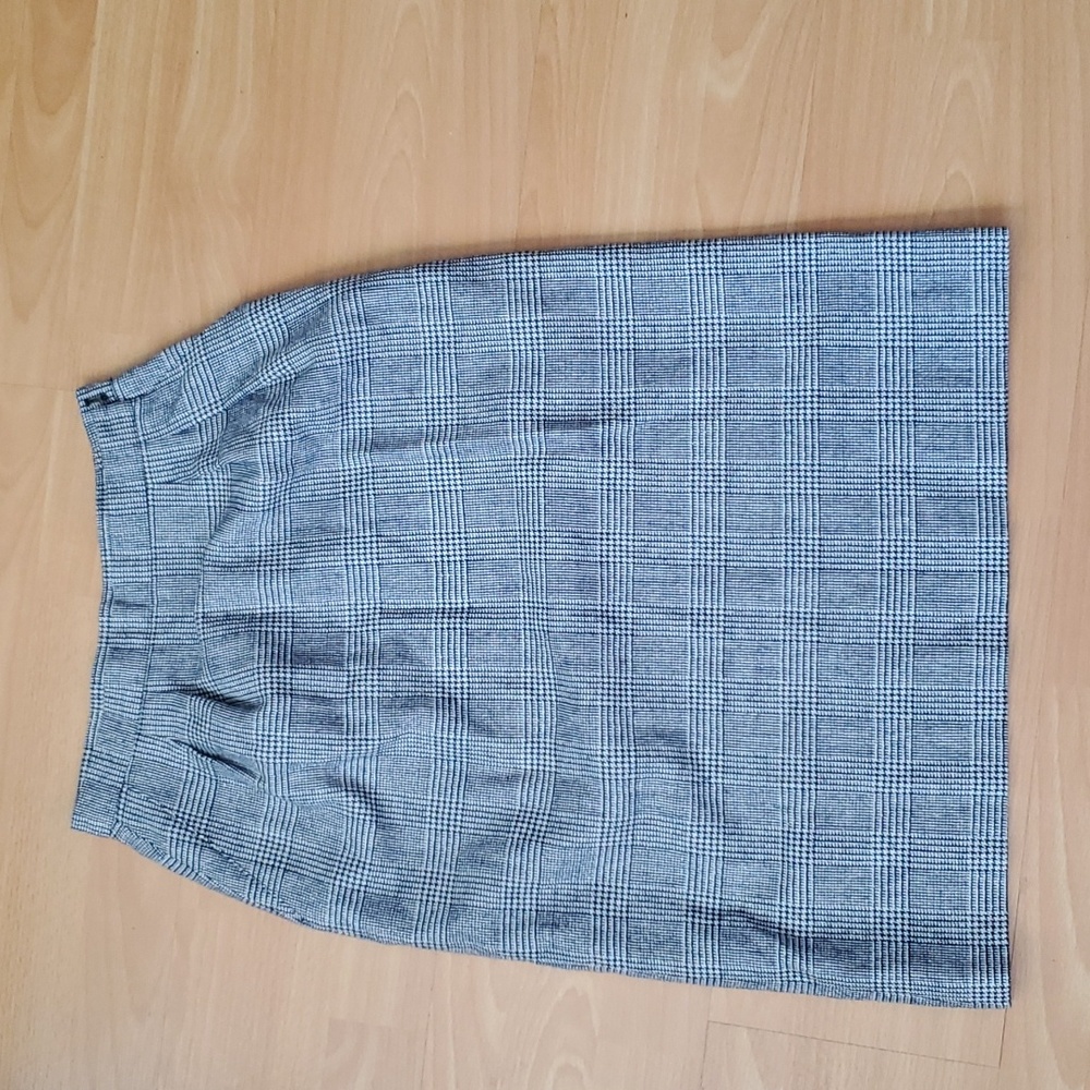 Jones New York Petite Plaid Pencil Skirt